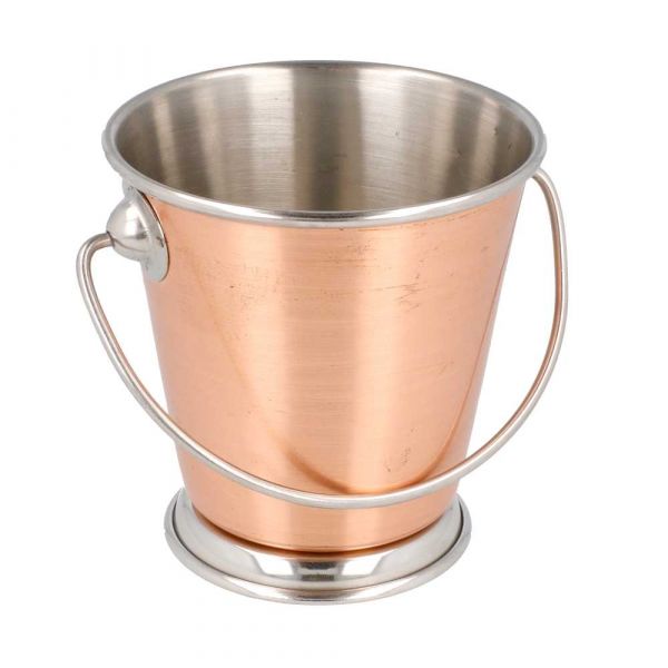 Garcia de pou MINI CUBITERAS 'ARTINOX' Ø 9x9 CM COBRE INOX (12 UNID.)