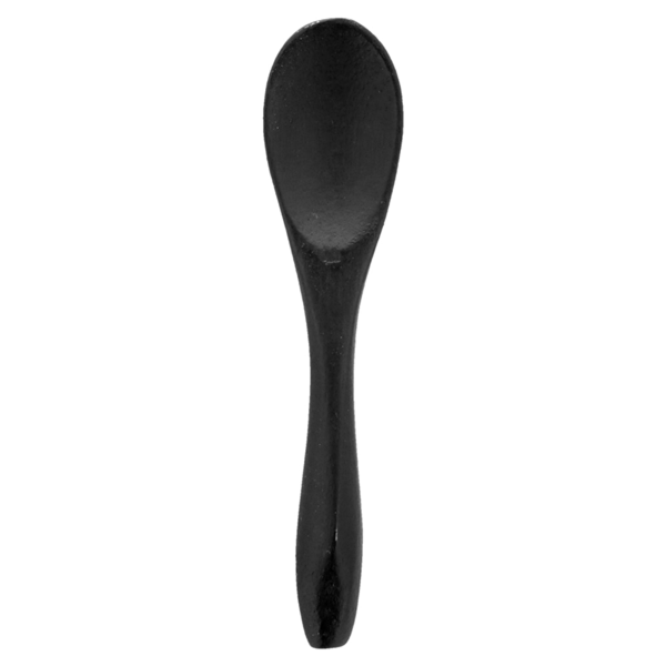 Garcia De Pou MINI CUCHARAS 9 CM NEGRO BAMBÚ (50 UNID.)