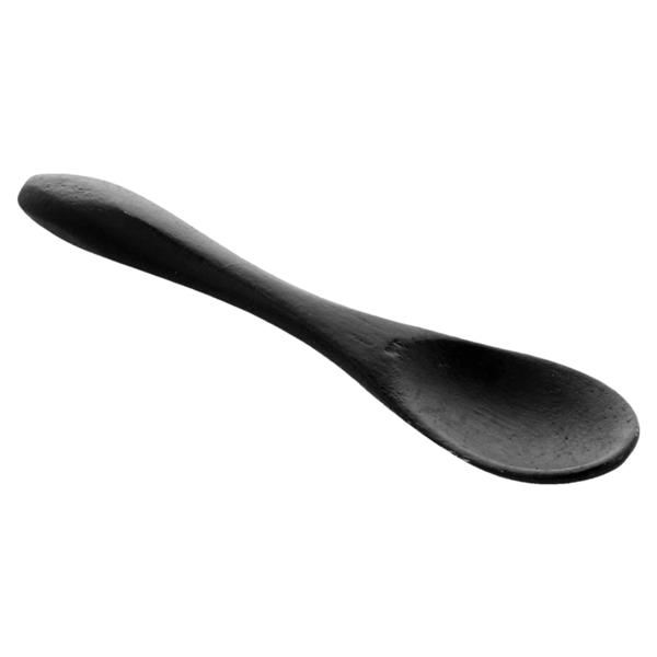 Garcia De Pou MINI CUCHARAS 9 CM NEGRO BAMBÚ (50 UNID.)