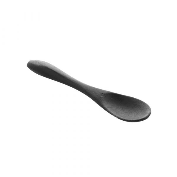 Garcia de pou MINI CUCHARAS 9 CM NEGRO BAMBÚ (50 UNID.)