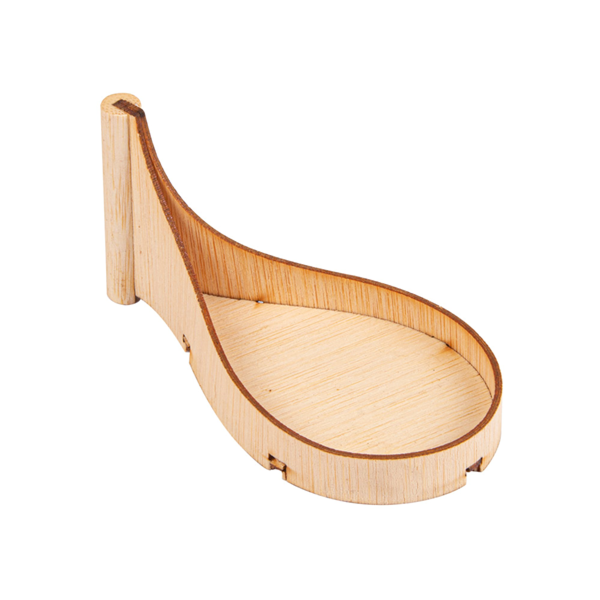 Garcia De Pou MINI CUCHARAS PARA TAPAS 10 5x5x5 CM NATURAL BAMBÚ (100 UNID.)