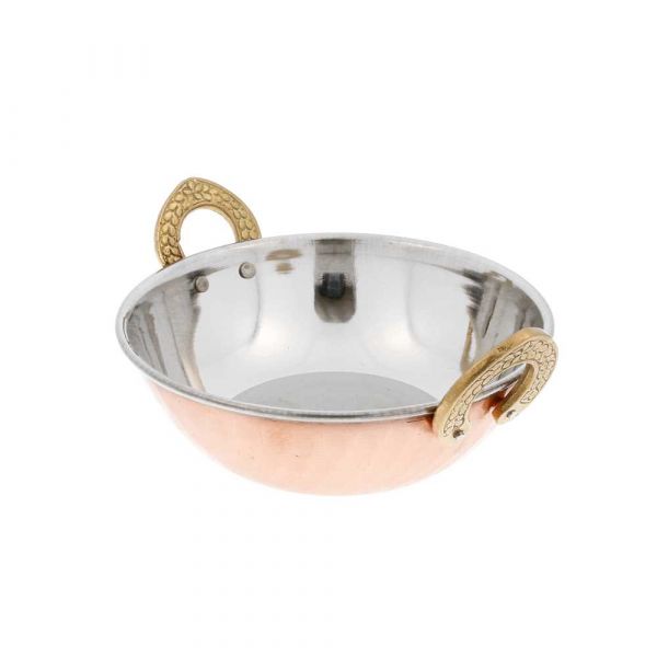 Garcia de pou MINI CUENCOS CON ASAS 'ARTINOX' 510 ML Ø 15x5 5 CM COBRE INOX (6 UNID.)