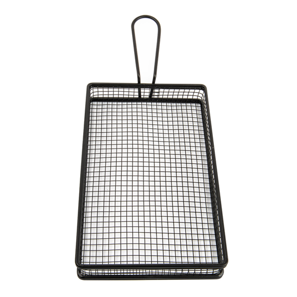 Garcia De Pou MINI FREIDORAS ALARGADAS 24x15x3 5 CM NEGRO ACERO (6 UNID.)