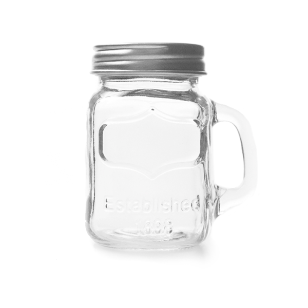 Garcia de pou MINI JARRA CON TAPA 'WAKI GLASS' 128 ML 7 5x5 5x8 5 CM TRANSPARENTE CRISTAL (96 UNID.)
