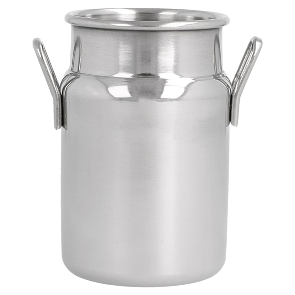 Garcia De Pou MINI LECHERITAS 'ARTINOX' 145 ML Ø 5x7 5 CM PLATEADO INOX (12 UNID.)