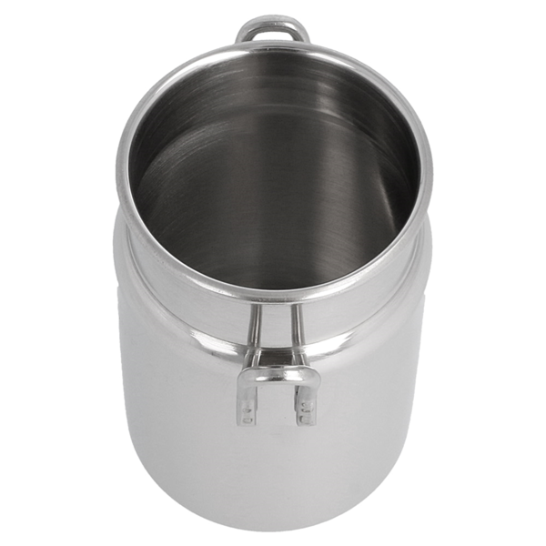 Garcia De Pou MINI LECHERITAS 'ARTINOX' 145 ML Ø 5x7 5 CM PLATEADO INOX (12 UNID.)