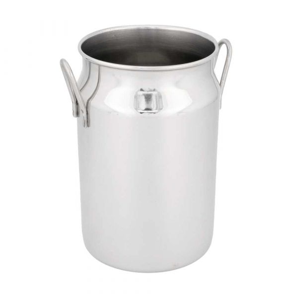 Garcia de pou MINI LECHERITAS 'ARTINOX' 620 ML Ø 7 5x12 CM PLATEADO INOX (12 UNID.)