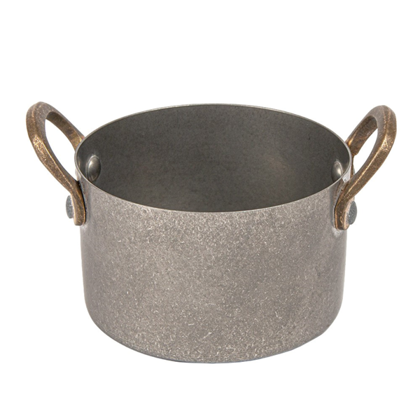 Garcia de pou MINI OLLA 'ARTINOX' 300 ML Ø 9x5 25 CM PLATEADO INOX (1 UNID.)