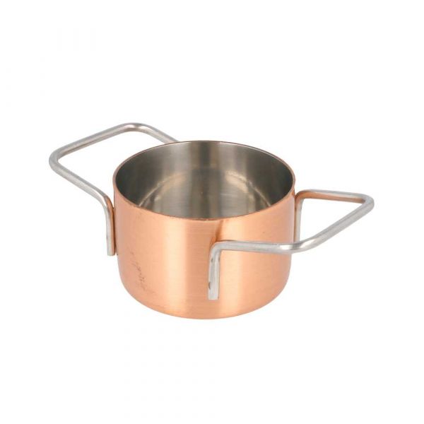 Garcia de pou MINI OLLAS 'ARTINOX' Ø 7x4 5 CM COBRE INOX (6 UNID.)