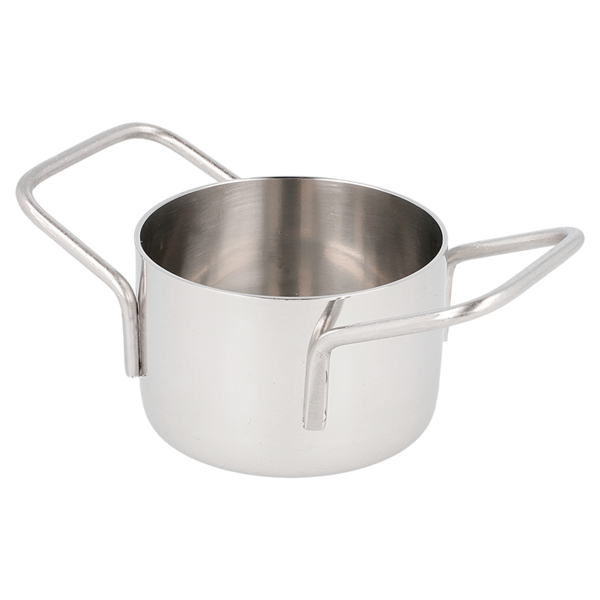 Garcia De Pou MINI OLLAS 'ARTINOX' Ø 8x4 5 CM PLATEADO INOX (6 UNID.)