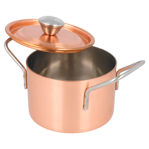 Garcia De Pou MINI OLLAS 'ARTINOX' Ø 9x6 CM COBRE INOX (1 UNID.)