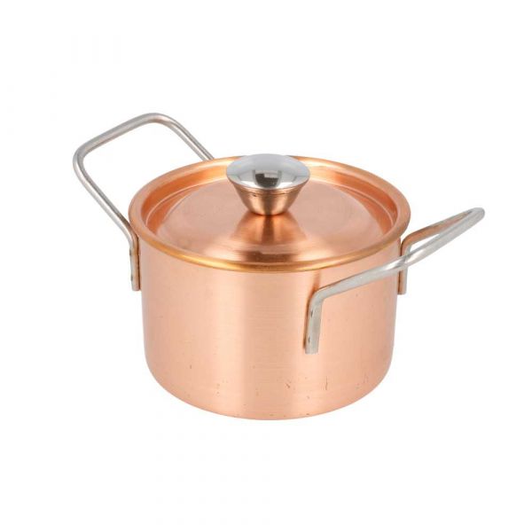 Garcia de pou MINI OLLAS 'ARTINOX' Ø 9x6 CM COBRE INOX (1 UNID.)
