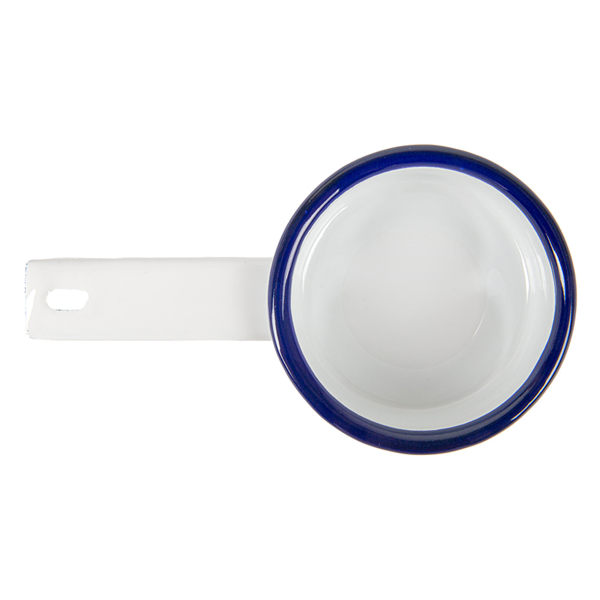 Garcia De Pou MINI OLLAS 'ENAMELWARE' 100 ML 14 6x8x3 CM BLANCO ACERO ESMALTADO (6 UNID.)