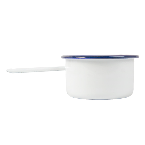 Garcia De Pou MINI OLLAS 'ENAMELWARE' 200 ML 15 6x9x4 7CM BLANCO ACERO ESMALTADO (6 UNID.)