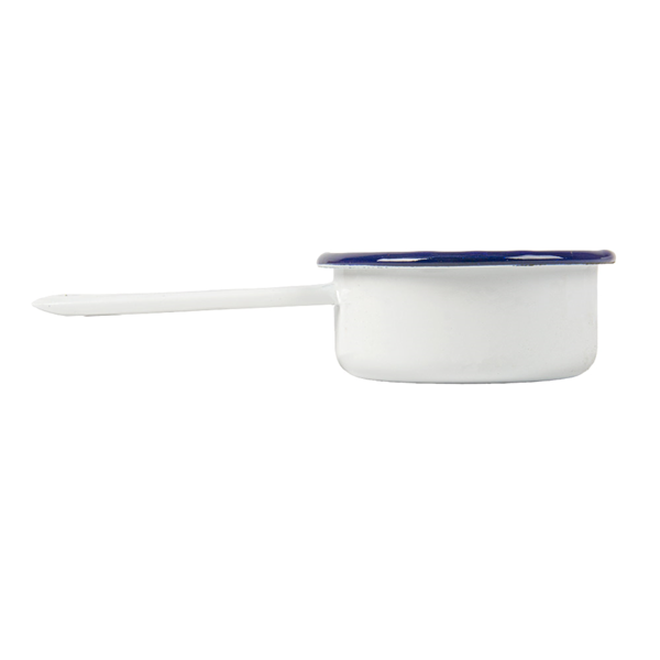 Garcia De Pou MINI OLLAS 'ENAMELWARE' 50 ML 13 7x7x2 9 CM BLANCO ACERO ESMALTADO (6 UNID.)
