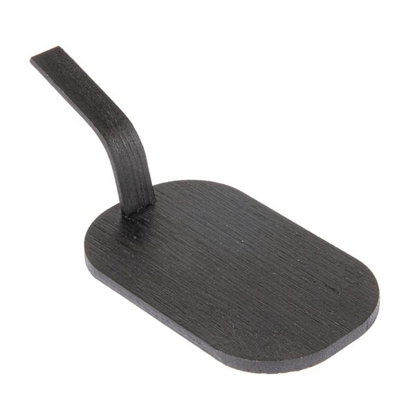 Garcia De Pou MINI PALAS PARA TAPAS 8x5 CM NEGRO BAMBÚ (100 UNID.)
