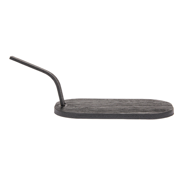 Garcia De Pou MINI PALAS PARA TAPAS 8x5 CM NEGRO BAMBÚ (100 UNID.)