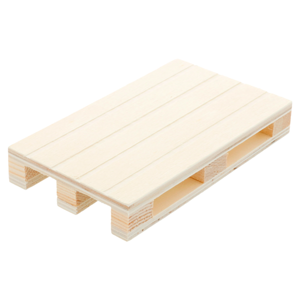 Garcia De Pou MINI PALET 13x8x2 CM NATURAL MADERA (40 UNID.)