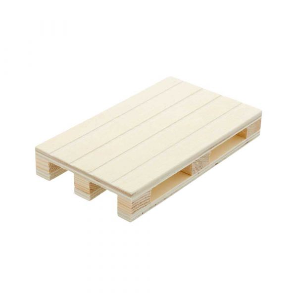 Garcia de pou MINI PALET 13x8x2 CM NATURAL MADERA (40 UNID.)