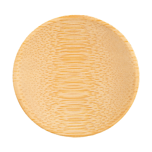 Garcia De Pou MINI PLATOS REDONDOS Ø 6 CM NATURAL BAMBÚ (24 UNID.)