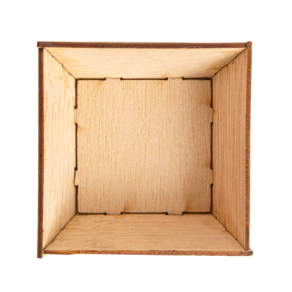 Garcia De Pou MINI RECIPIENTES PARA TAPAS 5x5x2 CM NATURAL BAMBÚ (100 UNID.)