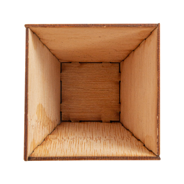 Garcia De Pou MINI RECIPIENTES PARA TAPAS 5x5x5 CM NATURAL BAMBÚ (100 UNID.)