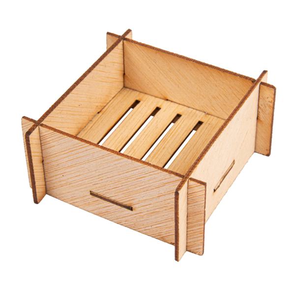 Garcia De Pou MINI RECIPIENTES PARA TAPAS 6 3x6 3x3 CM NATURAL BAMBÚ (100 UNID.)