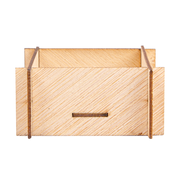 Garcia De Pou MINI RECIPIENTES PARA TAPAS 6 3x6 3x3 CM NATURAL BAMBÚ (100 UNID.)