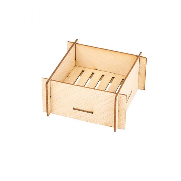 Garcia de pou MINI RECIPIENTES PARA TAPAS 6 3x6 3x3 CM NATURAL BAMBÚ (100 UNID.)