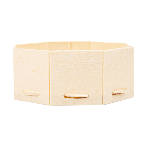 Garcia De Pou MINI RECIPIENTES PARA TAPAS 8x8x3 5 CM NATURAL MADERA (200 UNID.)