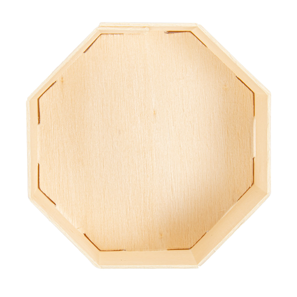 Garcia De Pou MINI RECIPIENTES PARA TAPAS 8x8x3 5 CM NATURAL MADERA (200 UNID.)