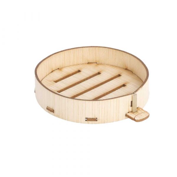 Garcia de pou MINI RECIPIENTES PARA TAPAS Ø 5 85x1 3 CM NATURAL BAMBÚ (100 UNID.)