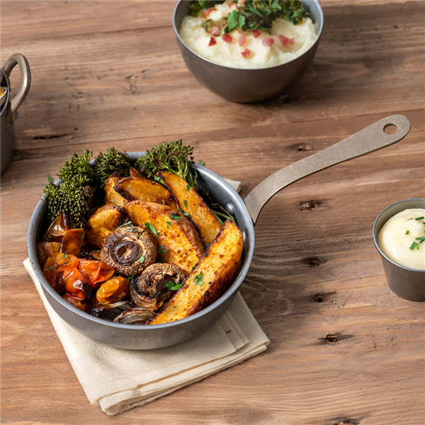 Garcia De Pou MINI SARTÉN 'ARTINOX' 400 ML Ø 13 5x3 75 CM PLATEADO INOX (1 UNID.)