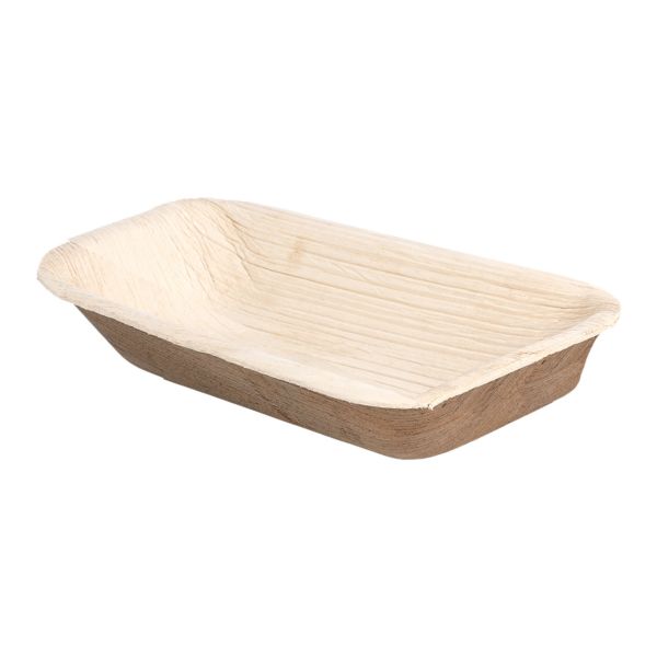 Garcia de pou MINI TARRINAS 'ARECA' 7x12x2 5 CM NATURAL ARECA (200 UNID.)