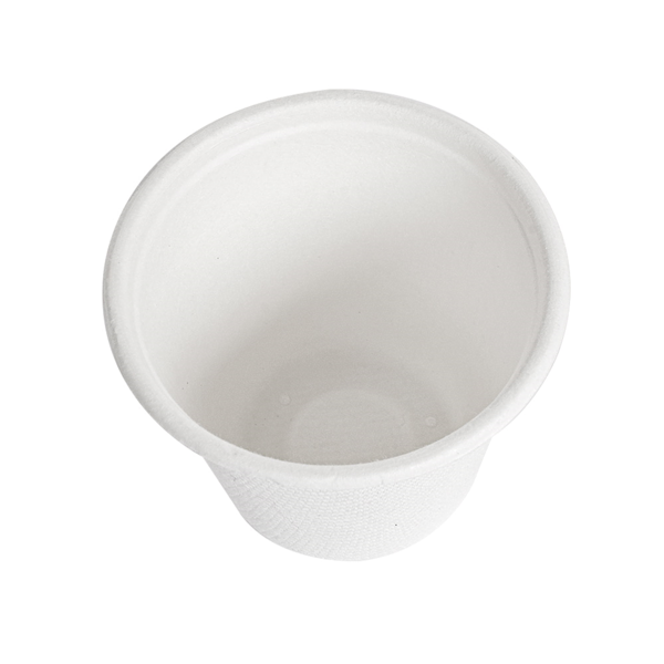 Garcia De Pou MINI TARRINAS + TAPAS 'BIONIC' 90 ML Ø 6 2x5 2+0 7 CM BLANCO BAGAZO (1000 UNID.)