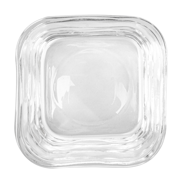 Garcia De Pou MINI VASO CUADRADO 75 ML 2 5 OZ 5 7x5 7x4 CM TRANSPARENTE CRISTAL (72 UNID.)