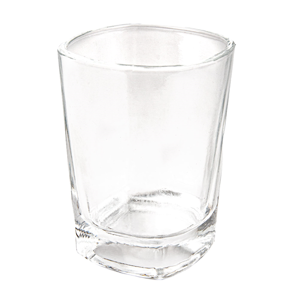 Garcia de pou MINI VASOS 'WAKI GLASS' 55 ML 1 85 OZ Ø4 7x6 CM TRANSPARENTE CRISTAL (72 UNID.)