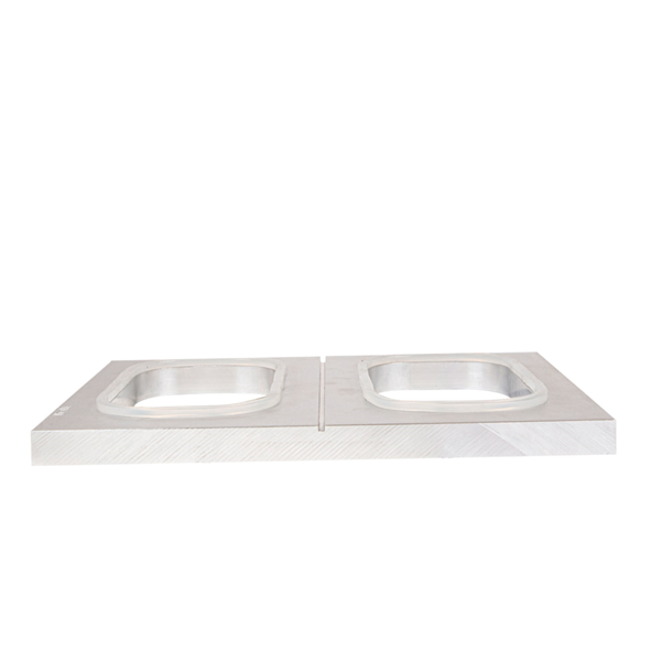 Garcia De Pou MOLDE PARA BARQUITAS OBLONG 20x28 CM PLATEADO ALUMINIO (1 UNID.)