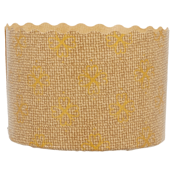 Garcia De Pou MOLDES COCCIÓN PANETTONE 135 G/M2 Ø 7x5 CM MARRÓN CELULOSA (2000 UNID.)