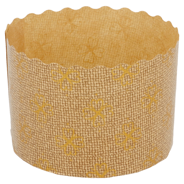 Garcia de pou MOLDES COCCIÓN PANETTONE 135 G/M2 Ø 7x5 CM MARRÓN CELULOSA (2000 UNID.)