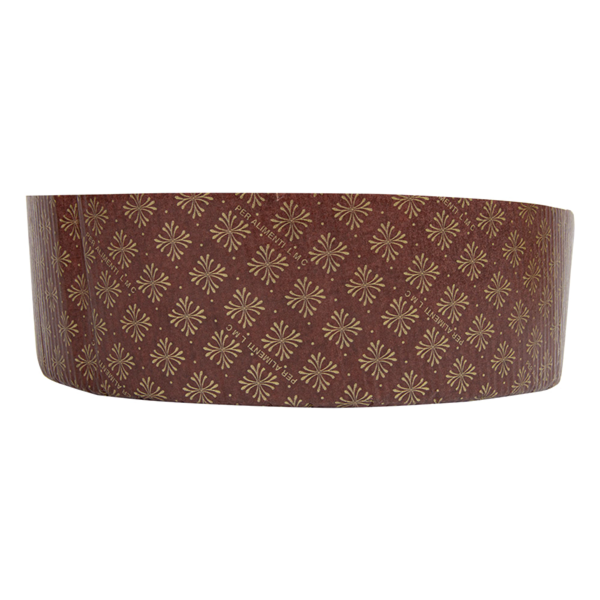 Garcia De Pou MOLDES COCCIÓN PANETTONE BAJOS 140 G/M2 Ø 22x7 CM MARRÓN CELULOSA (360 UNID.)