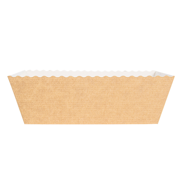 Garcia De Pou MOLDES COCCIÓN PASTELERÍA 230 G/M2 16x8x6 CM NATURAL KRAFT (300 UNID.)