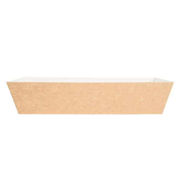 Garcia De Pou MOLDES COCCIÓN PASTELERÍA 230 G/M2 22 8x8 5x5 5 CM NATURAL KRAFT (350 UNID.)