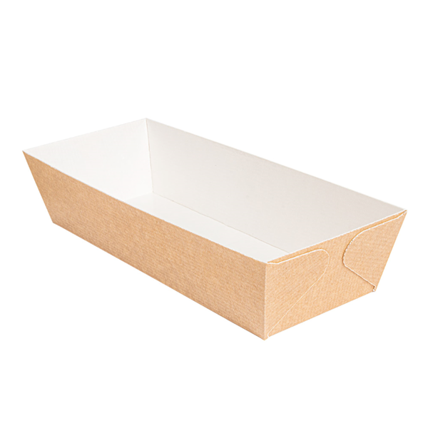 Garcia de pou MOLDES COCCIÓN PASTELERÍA 230 G/M2 22 8x8 5x5 5 CM NATURAL KRAFT (350 UNID.)