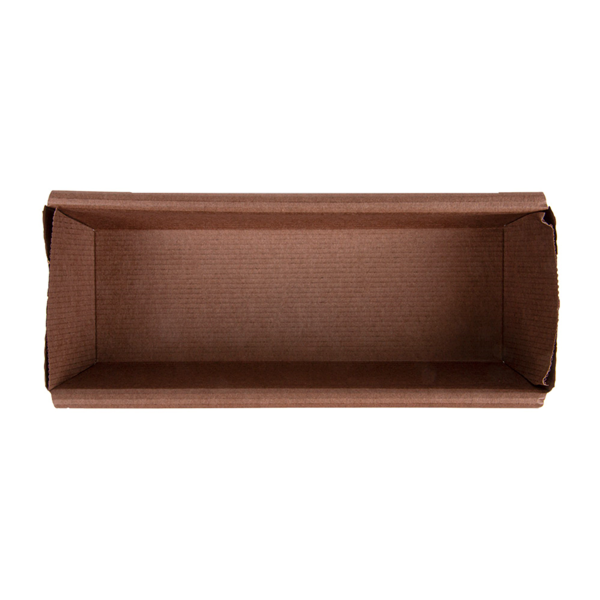 Garcia De Pou MOLDES PASTELERÍA 140 G/M2 20x6 5x4 5 CM MARRÓN CELULOSA (500 UNID.)