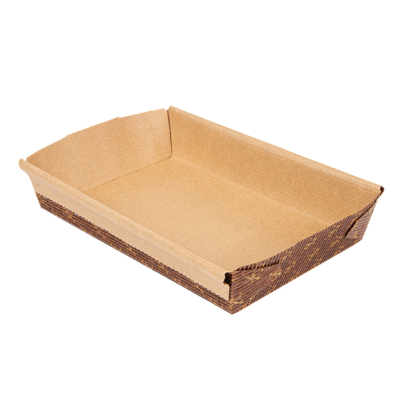 Garcia De Pou MOLDES PASTELERÍA LAMINADOS 165 G/M2 16 8x10 9x3 8 CM MARRÓN PAPEL (402 UNID.)