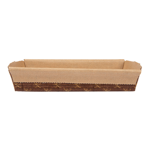 Garcia De Pou MOLDES PASTELERÍA LAMINADOS 165 G/M2 16 8x10 9x3 8 CM MARRÓN PAPEL (402 UNID.)