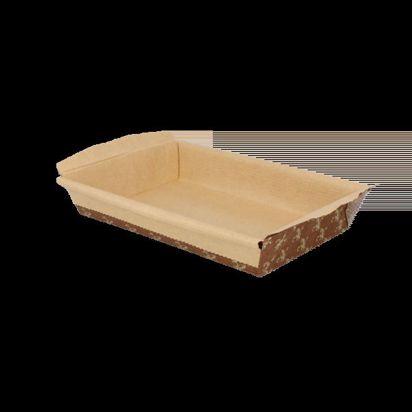 Garcia de pou MOLDES PASTELERÍA LAMINADOS 165 G/M2 16 8x10 9x3 8 CM MARRÓN PAPEL (402 UNID.)