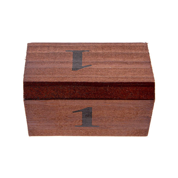 Garcia De Pou NÚMEROS SOBREMESA DEL 1 AL 25 5 8x4 6x4 2 CM MADERA (1 UNID.)