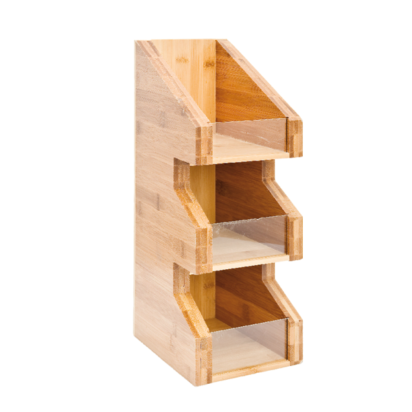 Garcia de pou ORGANIZADOR CONDIMENTOS 15x18x40 CM NATURAL BAMBÚ (4 UNID.)